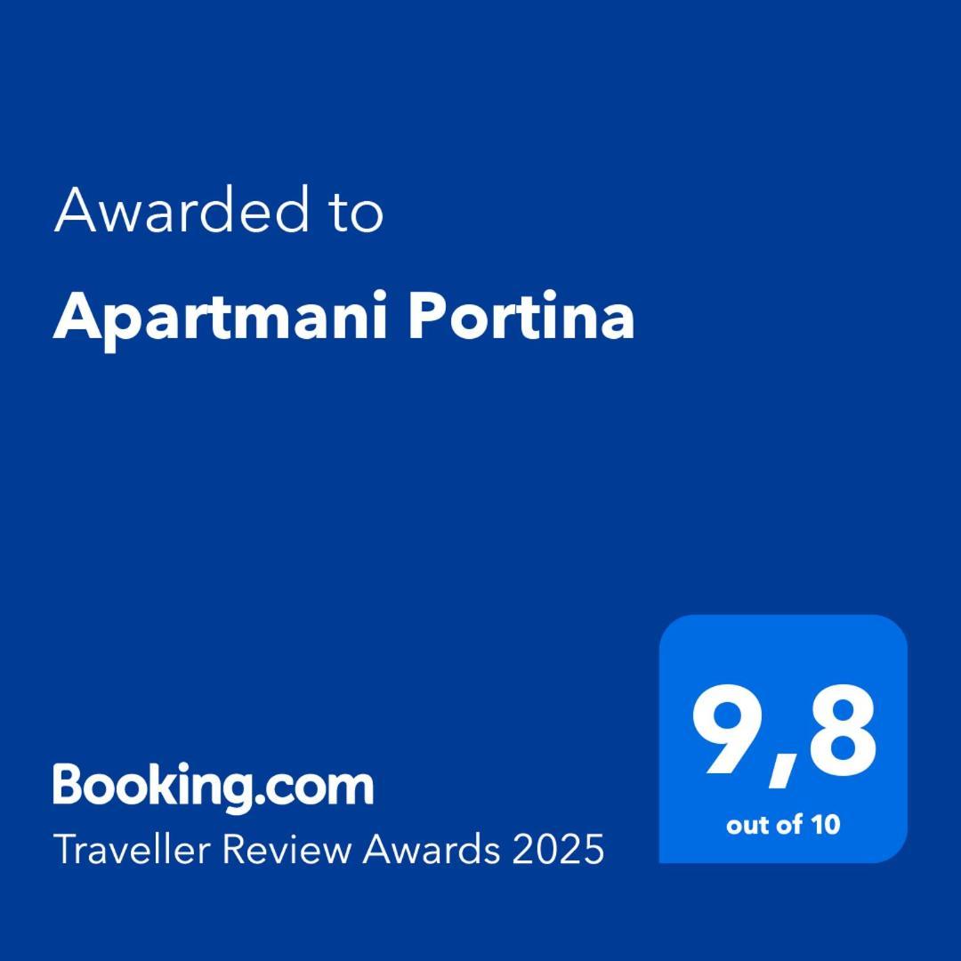 Apartmani Portina Bacina Exteriör bild